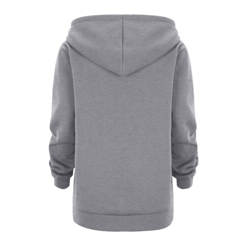 Toddler Pullover Hoodie Solid Grey Zip Jacket for Kids 7-8 2