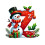 Ensemble de 26 pendentifs pour sapin de Noël 2