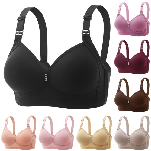 Γυναικείο Σουτιέν Tube Top με Ασύρματη Στήριξη και Άνεση, Μωβ, Μέγεθος 34 2