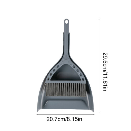 Mini pelle et balayette compactes à poils souples (1 ensemble) 1