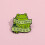 Frosch-Emaille-Brosche, Schmuck mit Tiermotiven 8