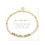Bracciale boemo in oro con calcedonio bianco 2