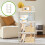 4-Tier Ventilated Shelving Unit Light Duty 4 Shelf 2