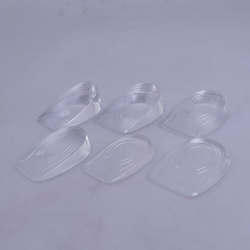 Silicone Heel Insole Pair for Height Increase 1