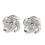 Brincos de prata de lei 925 com zircônia cúbica 3
