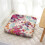 Paisley Meditation Pillow Boho Square 22 x 22 6