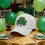 Shamrock Baseball Cap Adjustable Irish Hat with Clover Print 5