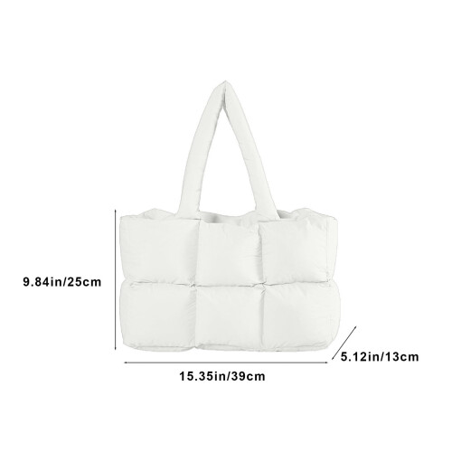 Γυναικεία τσάντα ώμου Tote Bag μεγάλης χωρητικότητας 39x25x13cm 2
