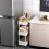 Carrello portaoggetti multistrato con ruote 6