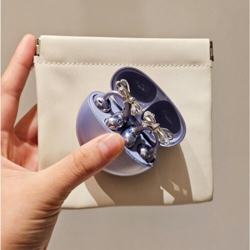 Butterfly Clip-On Earbuds Accessory with Rhinestones 1