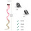 Navy Blue Wavy Clip-In Hair Extensions 12-Pack 2