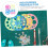 Circular Protractor Plastic Ruler Template 4 pcs 360 with 6