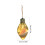 LED Light Bulb Ornament Purple Hydrangea 1 pc 3