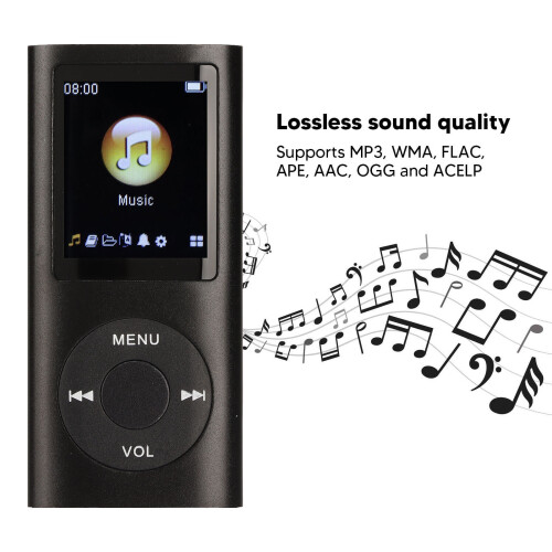 MP3 Player με οθόνη LCD 1,8 ιντσών και ενσωματωμένο ηχείο 1