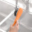 Hard Bristle Shoe Cleaning Brush Plastic Handle 20cm 6
