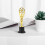 LEORX Competition Trophy Golden Plastic 3 pcs 4