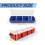 Screw Organizer Box with Lid 4 Compartments Stackable Red 2
