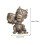 Supvox Messing-Dinosaurierstatue im Retro-Stil, dekoratives Ornament 2