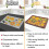 MUSEYA silicone food dehydrator sheets 3 pcs 5