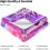 Pink Dance Throw Blanket 50x60 inches 6