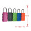 Mini Combination Padlock 3-Digit Keyless Resettable 1/2/5 3