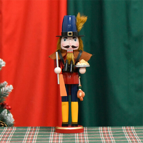Figurine de Noël Casse-Noisette en bois, 38 cm 1