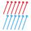 NICEXMAS Parrot Perches Plastic Stand Rods 12Pcs 6