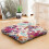 Paisley Meditation Pillow Boho Square 22 x 22 2