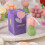 Scented Candles Set Floral Shape 6-Pack 7