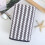 Ριγέ κοραλί πετσέτα fleece unisex70x140εκ. 6