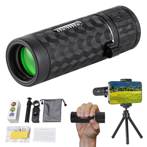 Monocular Telescope HD Low-Light 10x20 3-Pack 1