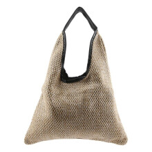Fashion Women Shoulder Bags Wicker Woven Straw Bag Designer Handbags Large Capacity Tote Female Summer Beach Purse Khaki