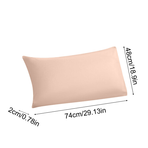 Cooling Body Pillow Cover Breathable Silky Soft Full Size 1