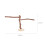 MUSEYA Large Parrot Perch Grape Branch 1 Pack 2