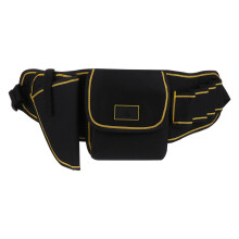 1Stk Elektriker Werkzeugtasche Oxford Stoff Multifunktional Schwarz