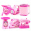 Pink Mini Electric Sewing Machine Toy for Toddlers 1 Pack 8