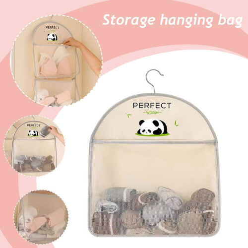 Sac de rangement suspendu multicouche 45 x 40 cm 2