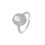 APIPEE Opal Ring for Women Sterling Silver S925 2