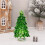 Glass Christmas Ornament Multi-Color Crystal 1 Piece 7