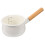 White Enamel Small Saucepan Nonstick 1 Piece 5