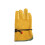 Men's Leather Work Gloves Adjustable Wrist Palm Patch 2