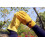 Men's Leather Work Gloves Adjustable Wrist Palm Patch 8