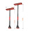 Car Snow Brush with Ice Scraper Extendable EVA Foam 1 pc 2
