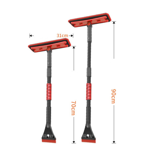 Car Snow Brush with Ice Scraper Extendable EVA Foam 1 pc 1