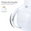 WINOMO Borosilicate Glass Teapot Round Simple Chic 1 Pack 6
