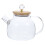WINOMO Borosilicate Glass Teapot Round Simple Chic 1 Pack 5