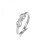 Women's 925 Sterling Silver Butterfly Bow Thumb Ring 7