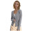 Wool Cardigan Sweater for Women V-Neck Button-Front Long 3