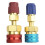 R1234yf to R134a Quick Coupler Adapter Kit High Low Side 8