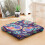 Paisley Meditation Cushion Boho Square 22x22 2